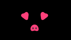 Animated Emoji - Mask Pig